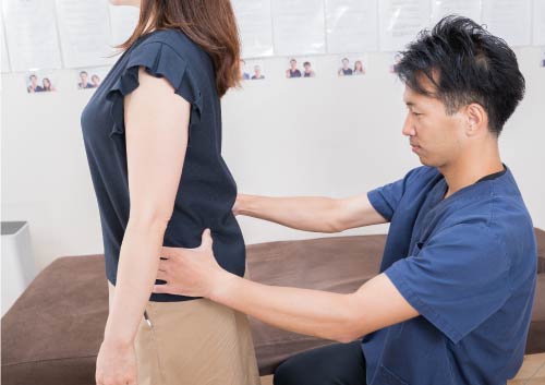 整体院WATO 骨盤チェック